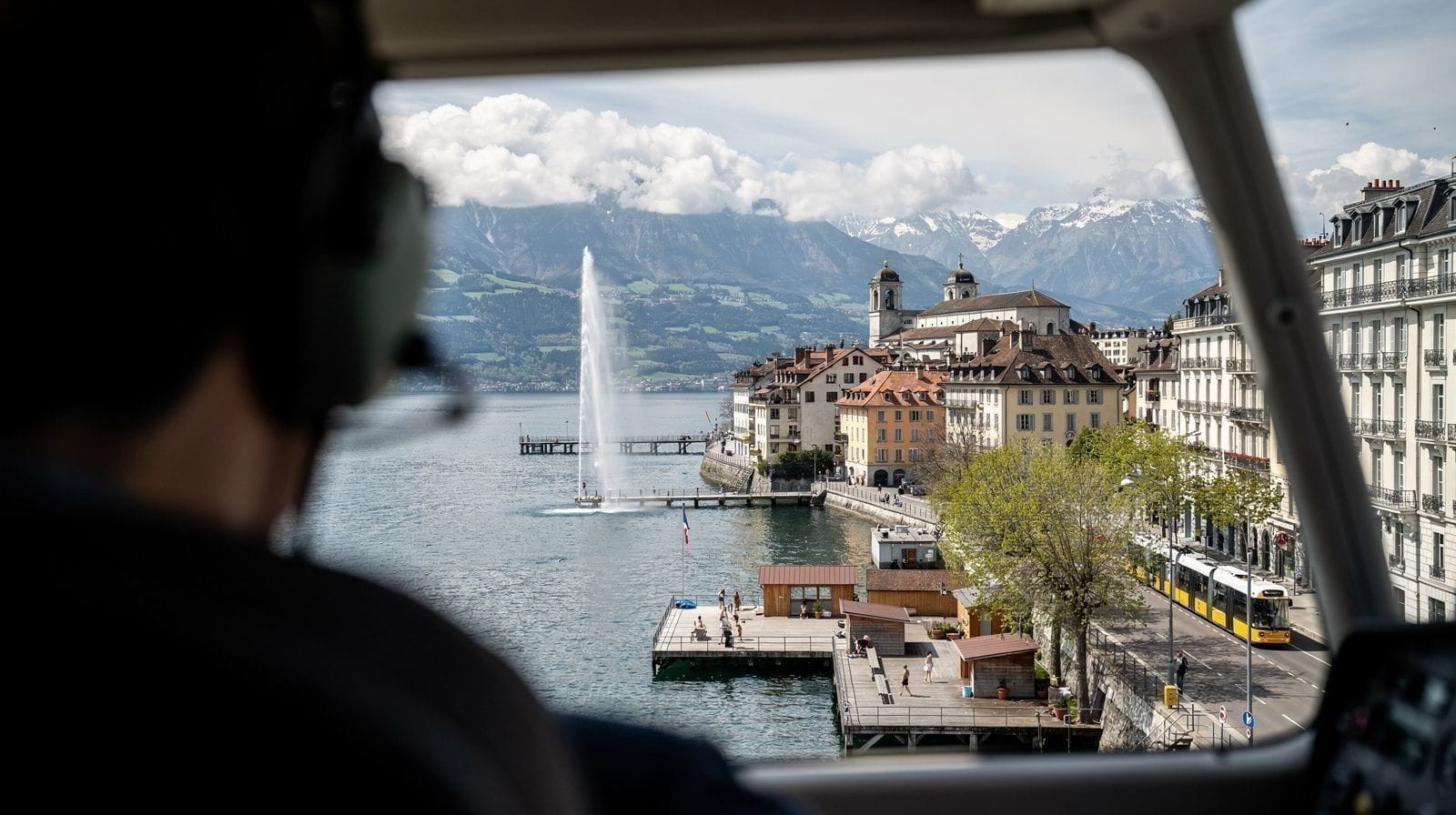 Scenic Flights Over the Alps