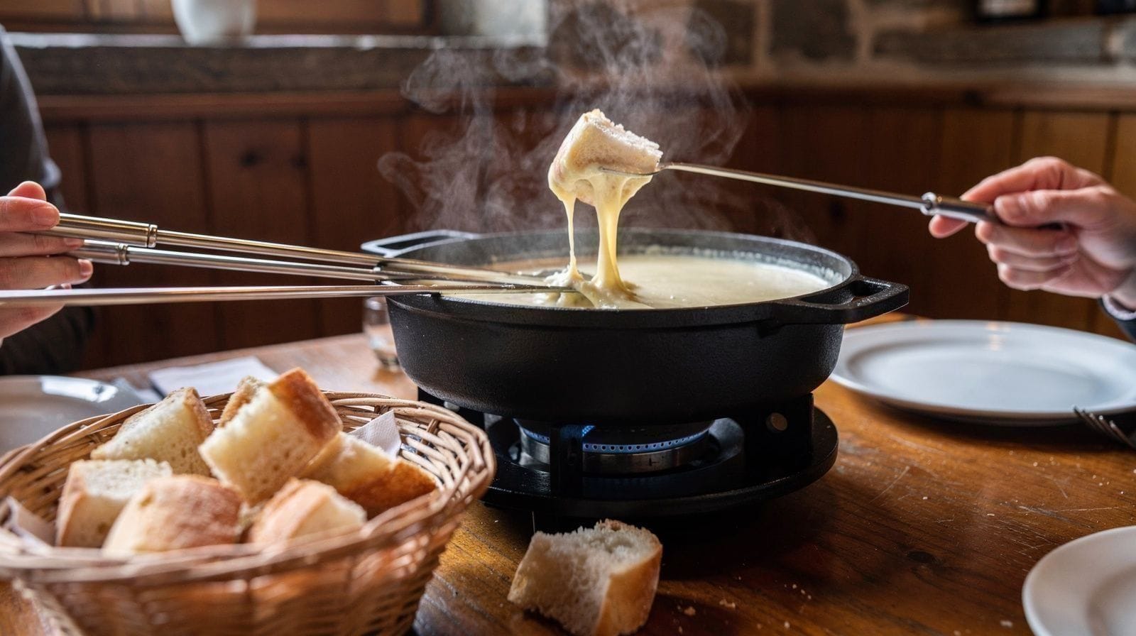 Fondue in Fribourg: The Half-and-Half Original