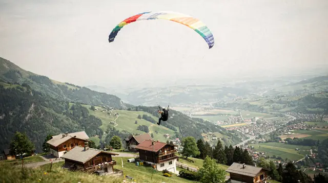 Paragliding in Megève: Tandem Flights Over Mont Blanc's Pastures