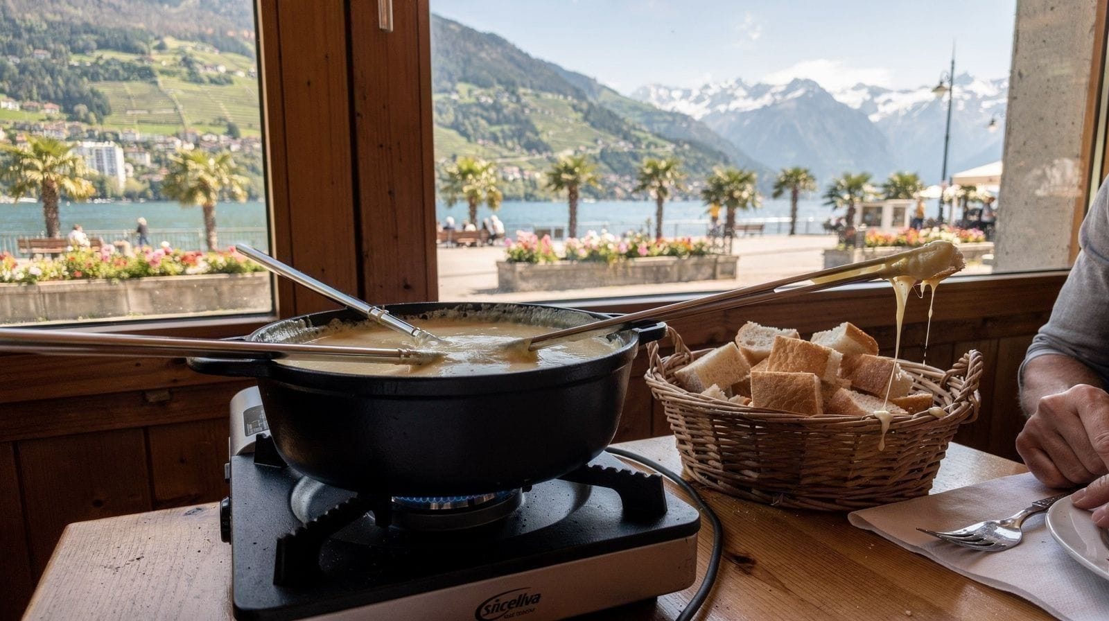 Cheese Fondue in Montreux: Where to Eat It on the Lake