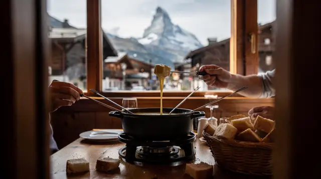 Fondue in Zermatt: Where to Eat It Under the Matterhorn