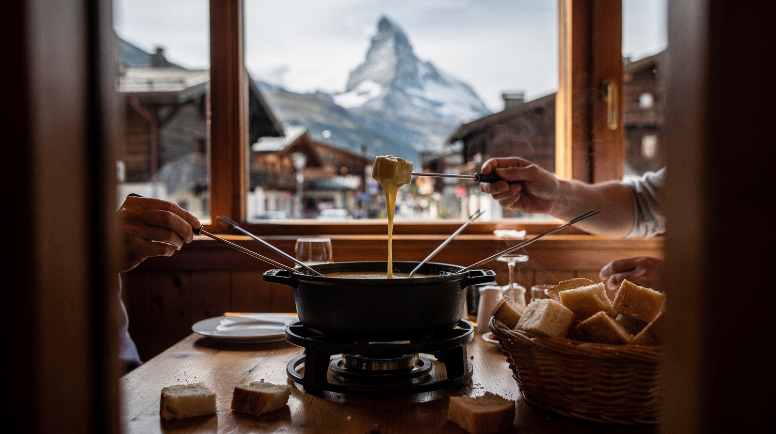 Fondue in Zermatt: Where to Eat It Under the Matterhorn