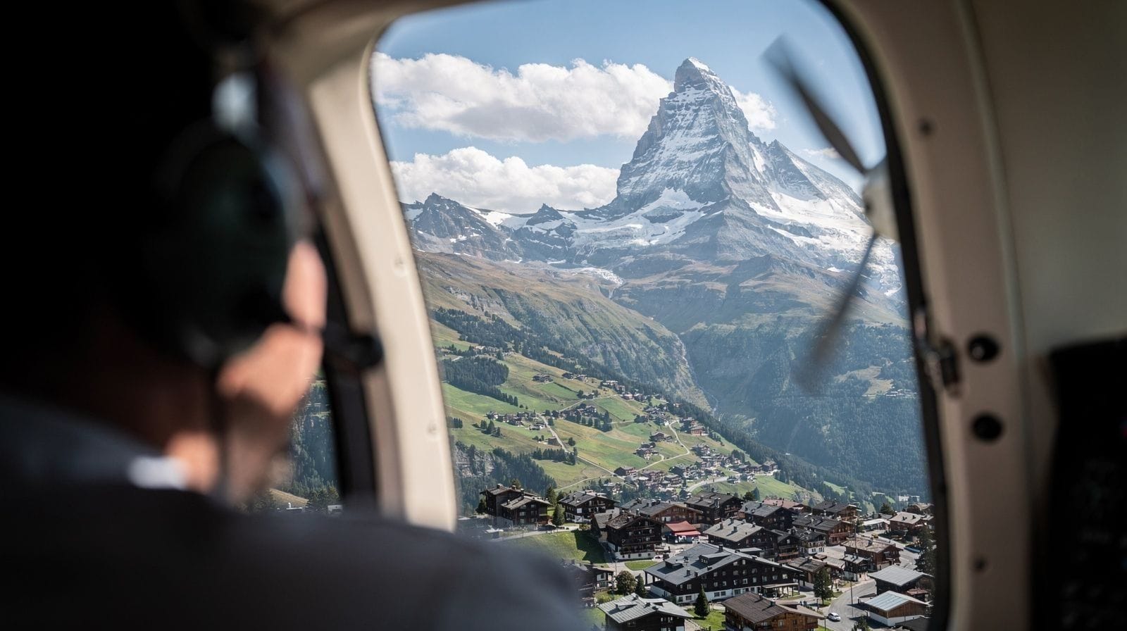 Scenic Flights Over the Matterhorn from Zermatt